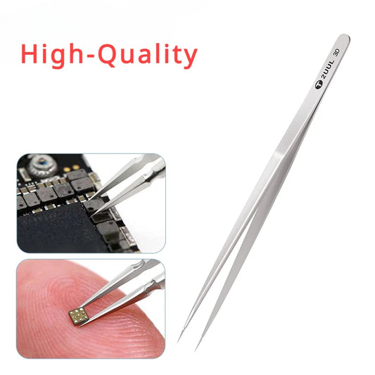 2UUL TW01 3D Hand Finish Tweezer for Mobile Phone Maintenance Anti-static High Precise Flying Wire Soldering Repair Clip Tool Professional Repair Tools