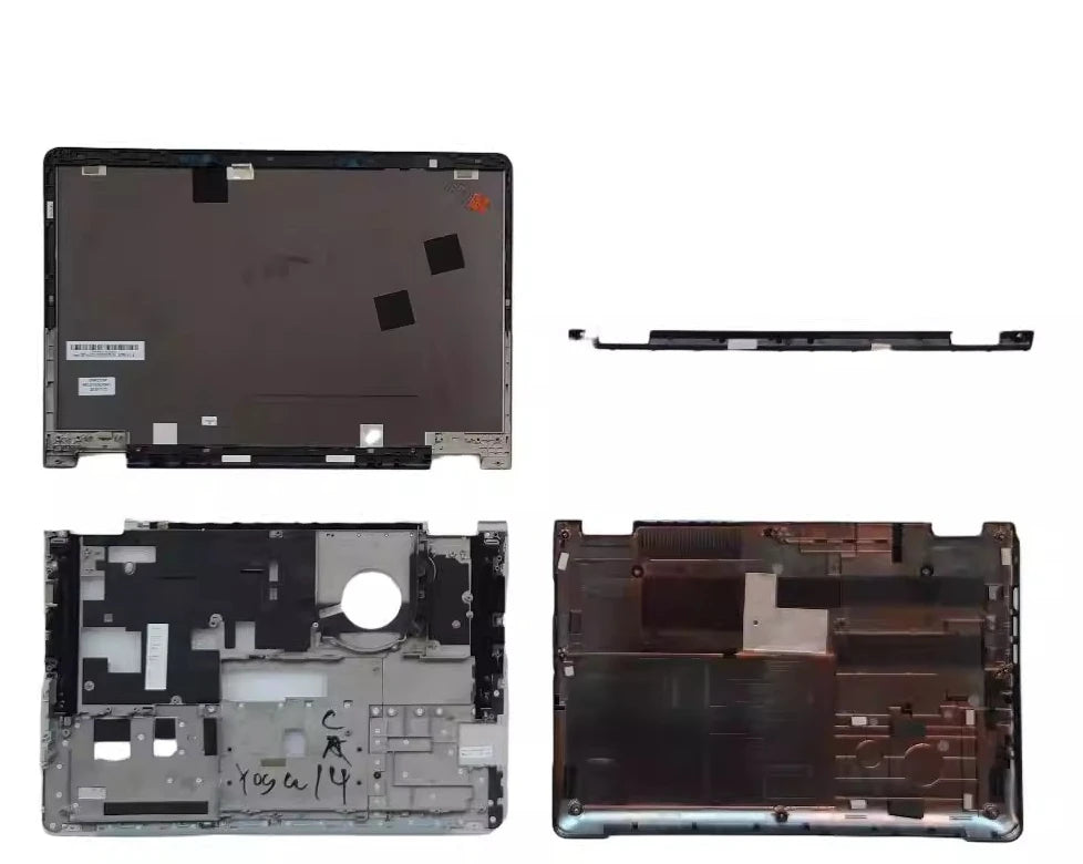 Cover case for Thinkpad S3 YOGA 14 upper lcd back housing bezel palmrest topcase shell hinge bottom cover 00UP070 00HN633 Lenovo laptop repair parts