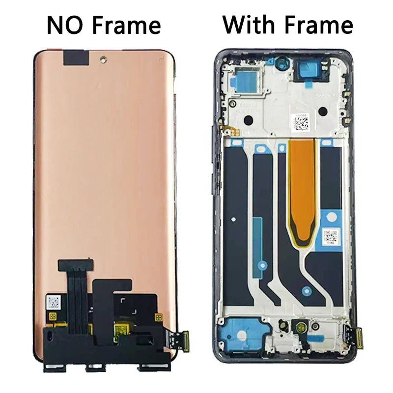 6.7“AMOLED For Realme 10 Pro Plus LCD Display Touch Screen Digitizer For Realme 10 Pro+ RMX3687 RMX3686 Display  Oppo phone repair parts