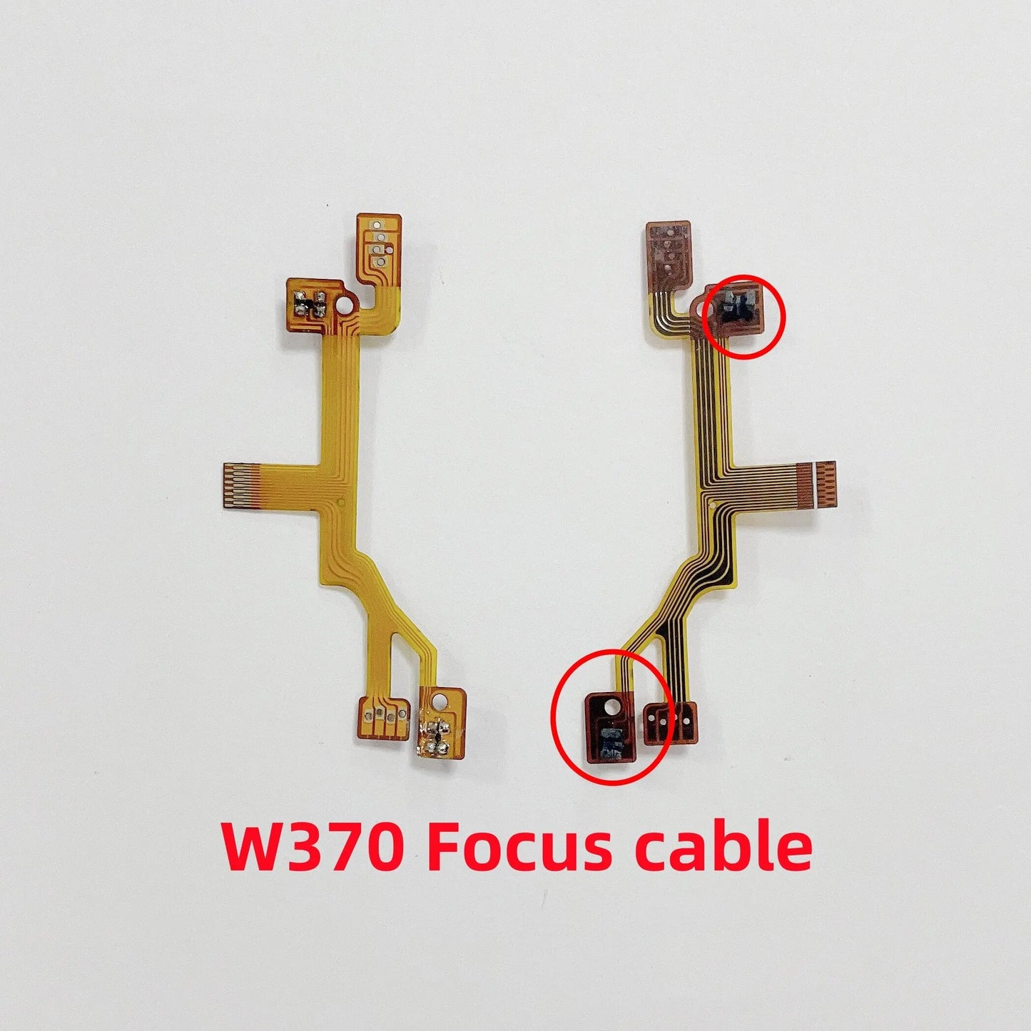 1PCS New W370 Lens Focus Flex Cable For Sony W370 w370 Camera Lens Focusing Cable Repair Parts Digital Camera repair parts