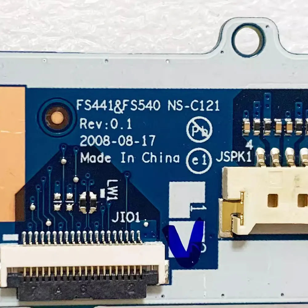 OEM For Lenovo S145-15 S145-15IGM S145-15IKB S145-15IIL S145-15IWL S145-15AST Laptop Audio Jack Port Switch Power Button BoardLenovo laptop repair parts