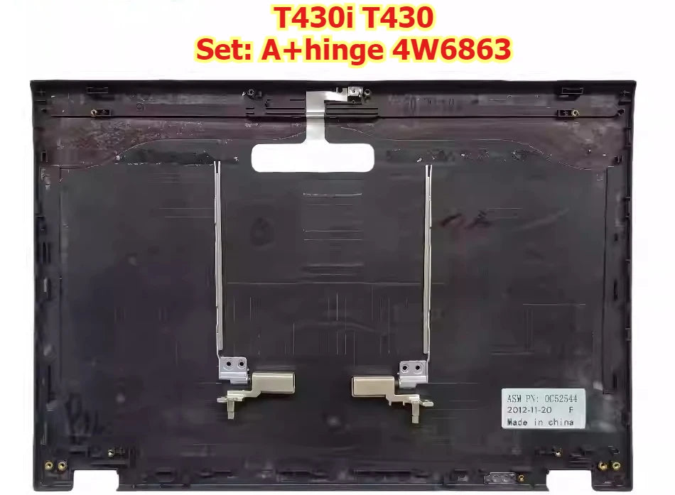 LCD Back Cover Case housing For Thinkpad T440 T450 T430 T430i 04X5447 00HT297 04X5453 00HT297 hinge 04W6863 04X0438B