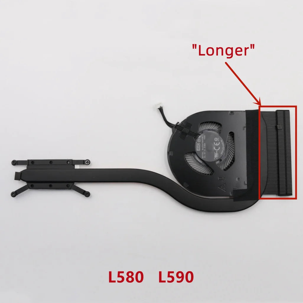 New Original For Laptop Lenovo Thinkpad L480 L490 L580 L590 CPU Cooling Fan Heatsink Radiator Cooler UMA FRU PN: 01LW143 02DM006 Lenovo laptop repair parts