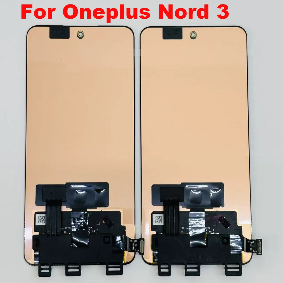 6.74“AMOLED 120HZ Original For Oneplus Nord 3 LCD 1+Nord 3 Display Touch Screen Digitizer CPH2493 CPH2491 Display With Frame  OnePlus phone repair parts
