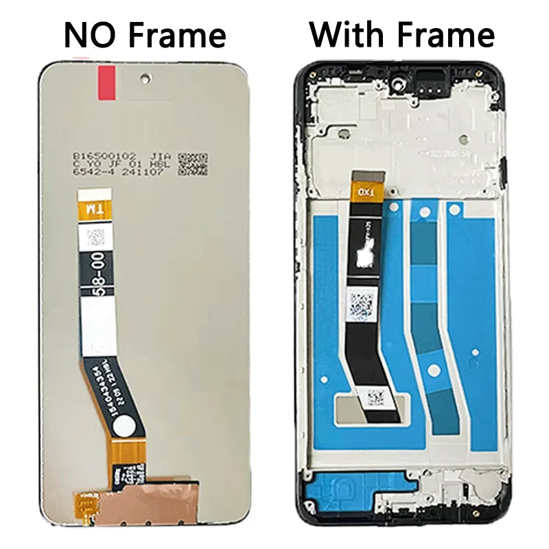 6.5"XT2343-6 LCD Screen with Frame For Motorola Moto G54 Power Phone Display and Digitizer Full Assembly Replacement Part Motorola phone repair parts