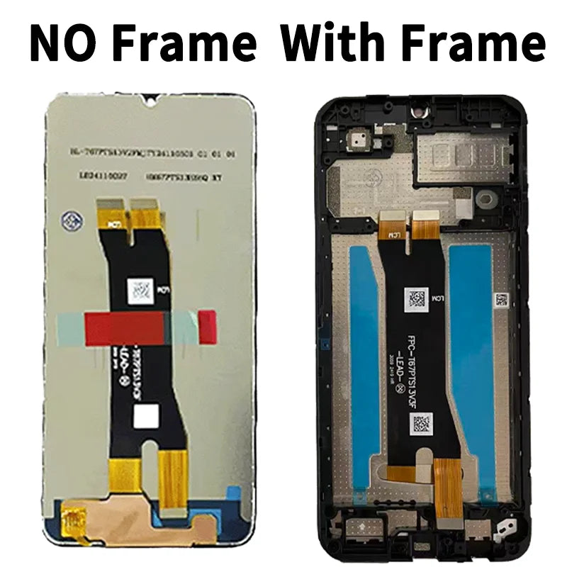 6.75"IPS LCD For ZTE Blade A35 Z2453 LCD Display Touch Screen Digitizer Panel Assembly For ZTE A55 Z2450  Display ZTE phone repair parts