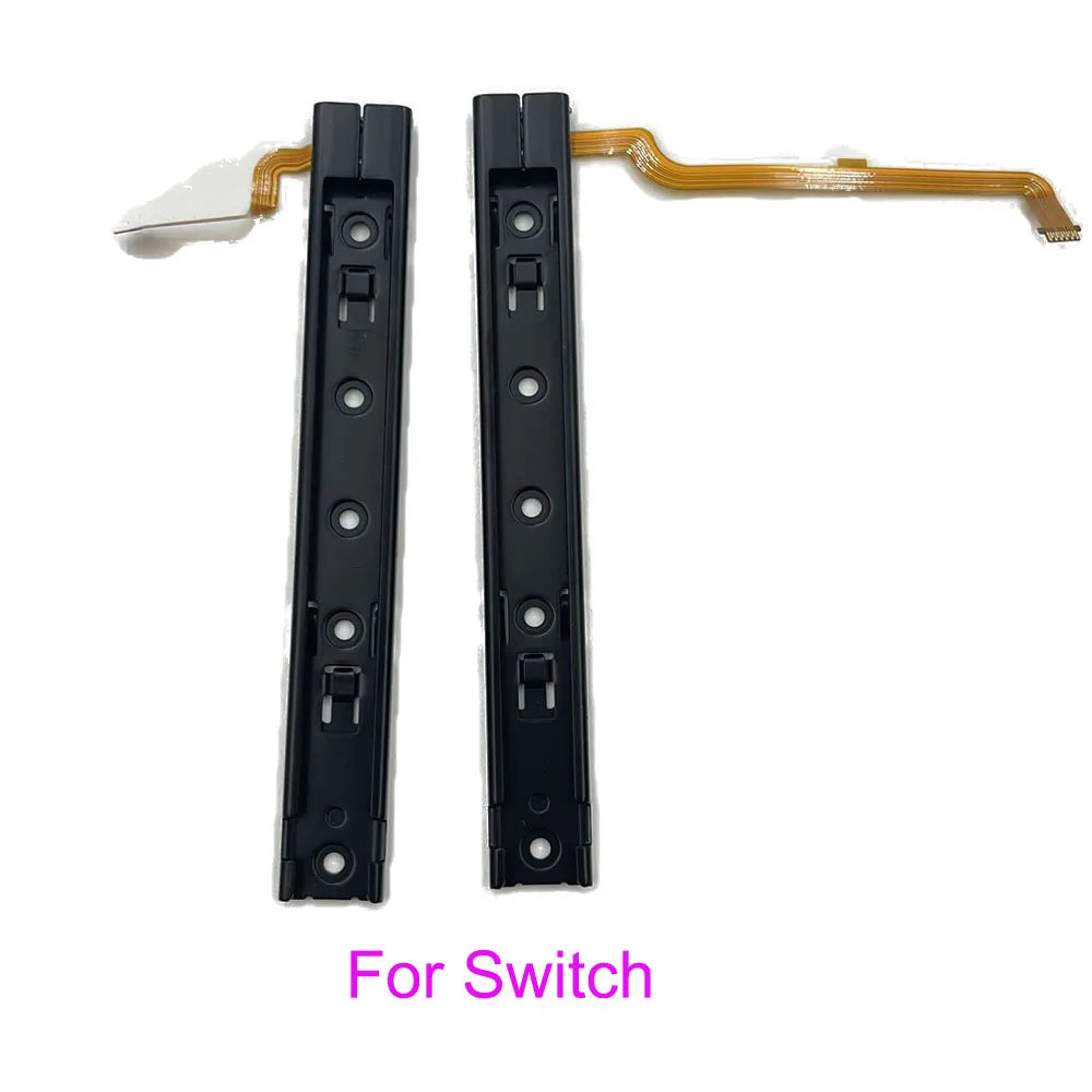 Original For Nintendo Switch Console L R Slide Left Right Slider Railway Rail For NS Switch Oled Controller Track Slider Repair Game console repair parts