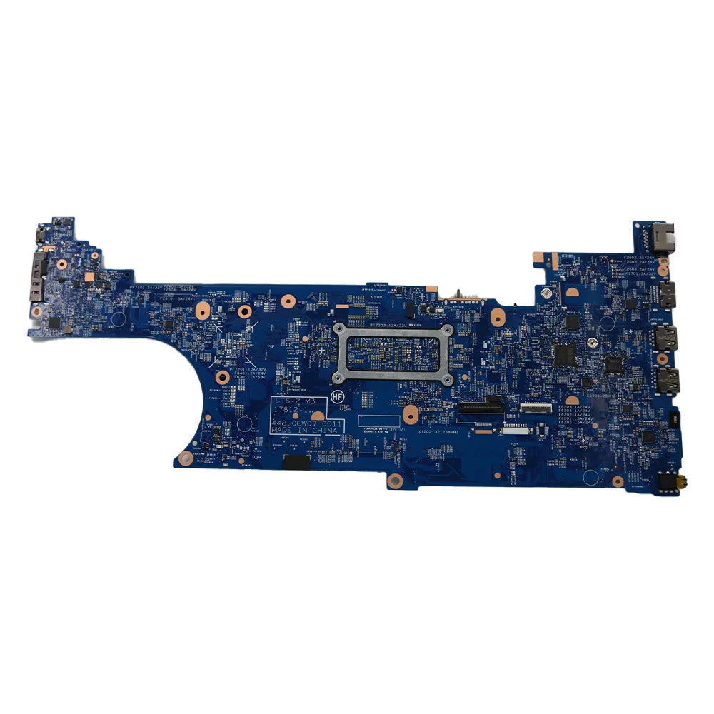 17812-1 For Lenovo ThinkPad T580 Laptop Motherboard With i5-7200U i5-7300U i5-8250U i7-8550U i7-8650U FRU:01YR240 01YR258 UMA Lenovo laptop repair parts