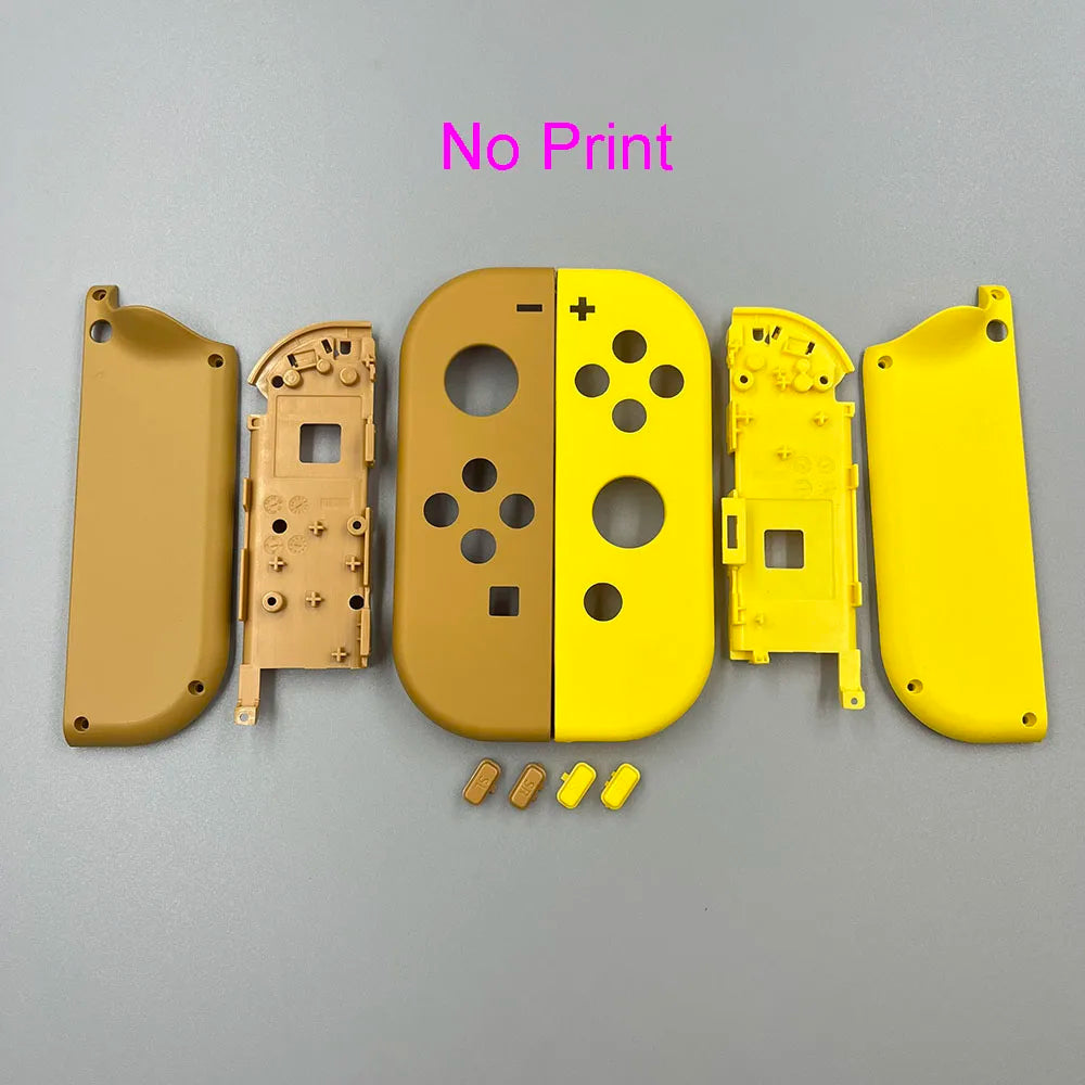For Switch Oled Replacement Clear Transparent Shell Cover  SL SR Buttons for Nintendo Switch NS Joy Con  Controller Housing Case Game console repair parts