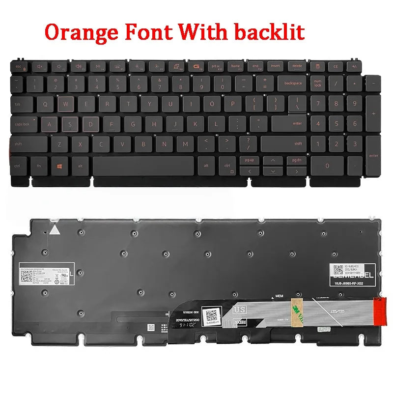 New Original Laptop Keyboard For DELL G15 Ryzen Edition G15 5505 5518 5520 5521 Dell laptop repair parts