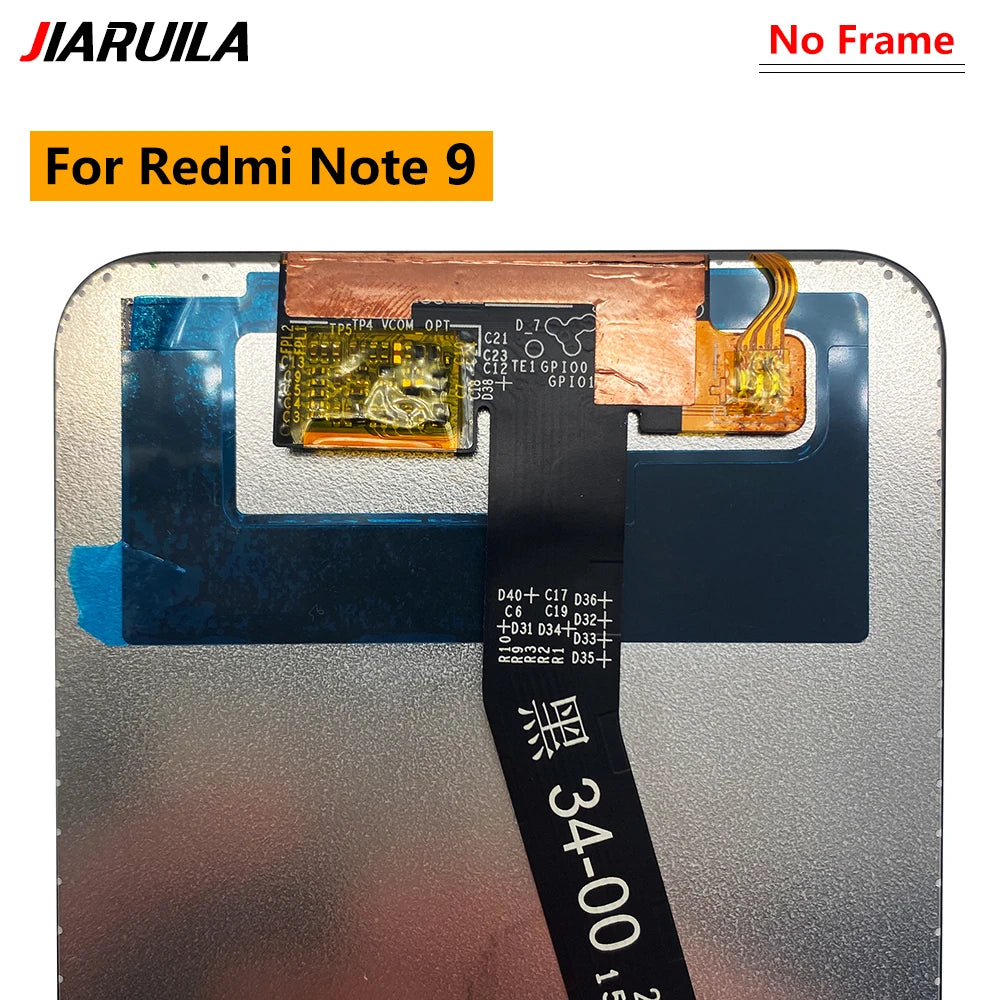 For Xiaomi Redmi Note 9 Pro 9S M2003J6A1G LCD Display Screen For Redmi  Note 9 LCD Display M2003J15SC M2003J15SG Xiaomi  Xiao mi phone repair parts
