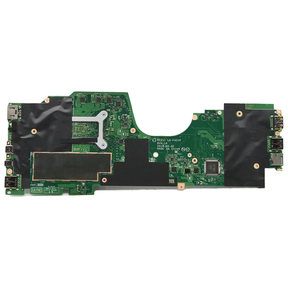 Laptop Motherboard For Lenovo ThinkPad X380 Yoga LA-F421P With CPU I5 8250U 8350U I7 8550U RAM 8G/16G FRU:5B20X01166 5B20X01197 Lenovo laptop repair parts