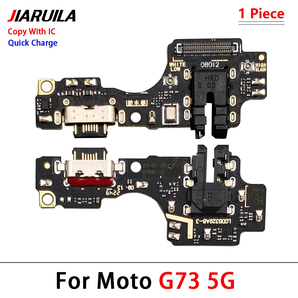 For Motorola Moto E13 E22 E20 E30 E32 G13 G22 G23 G32 G52 G53 G82 G72 USB Charging Port Dock Charger Connector Board Flex Cable Motorola phone repair parts