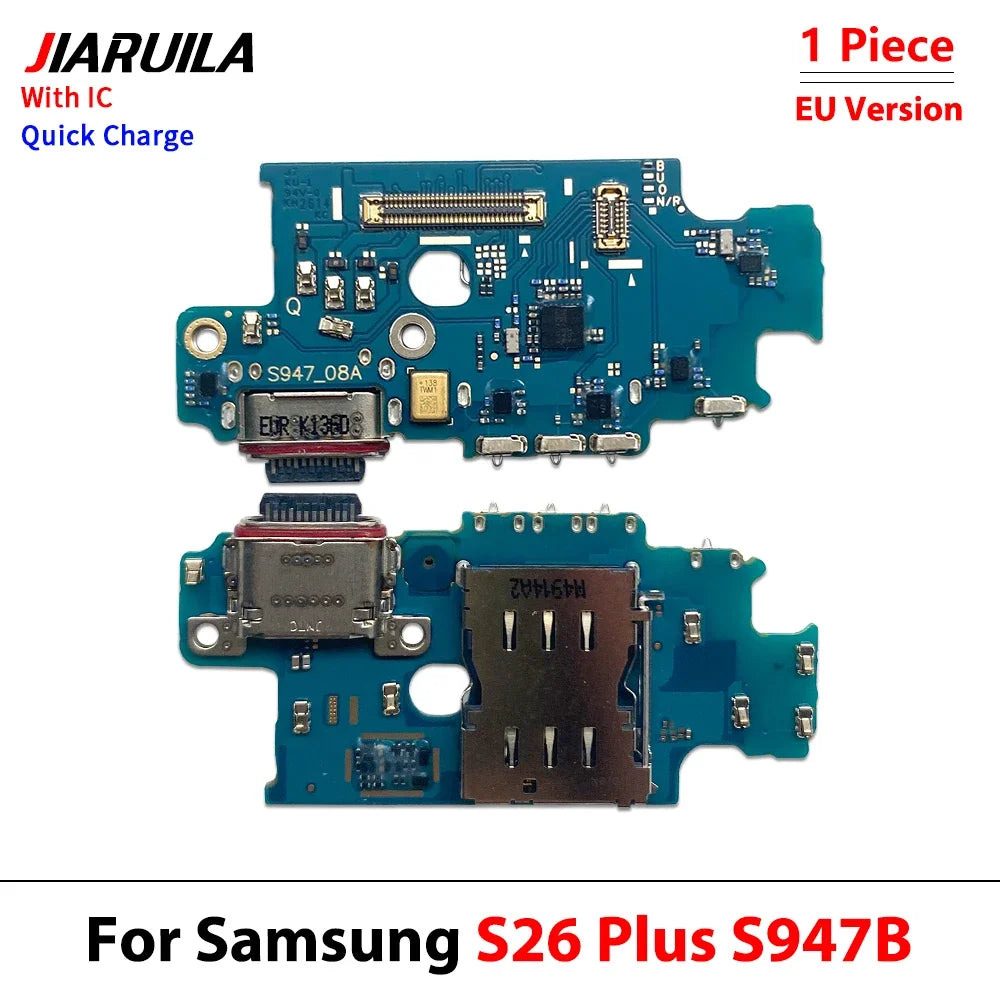 USB Charger Charging Dock Port Connector Flex Cable For Samsung S21 S22 S23 S24 S25 S26 Plus Ultra Fe 5G S911B S911U S921B Samsung phone repair parts
