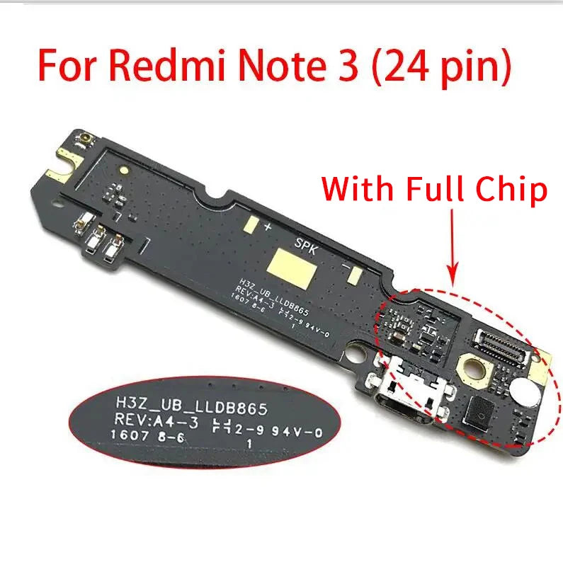 USB Charger Charging Dock Port Connector SUP board Flex Cable For Xiaomi Redmi Note 8T 9S 9 4 4X 5 5A 6 3 Pro Se 152mm  Xiaomi  Xiao mi phone repair parts