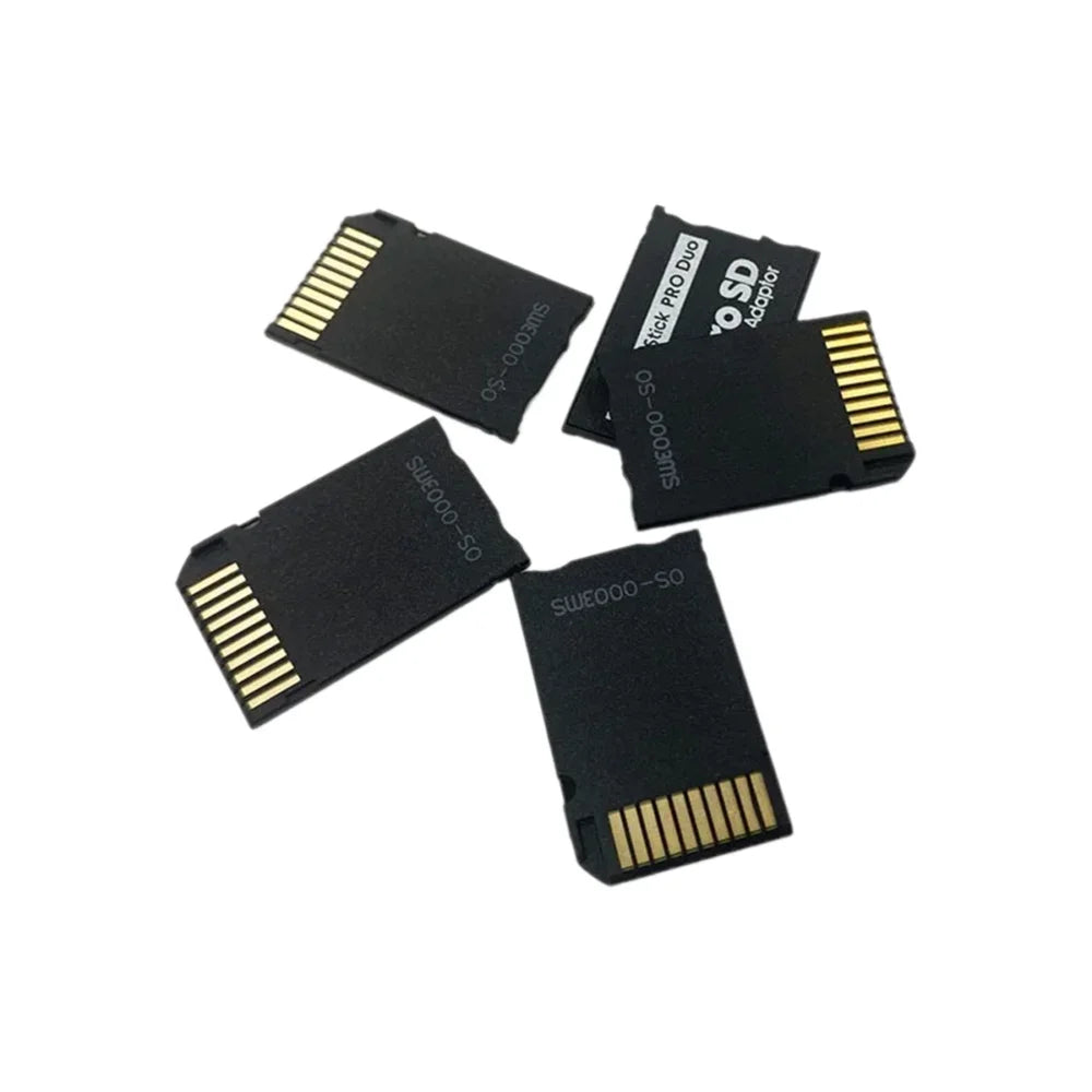 1/2/5/10PCS for PSP Adaptor Memory Stick Pro Duo Adapter Card Reader for PSP1000 2000 3000 Game console repair parts