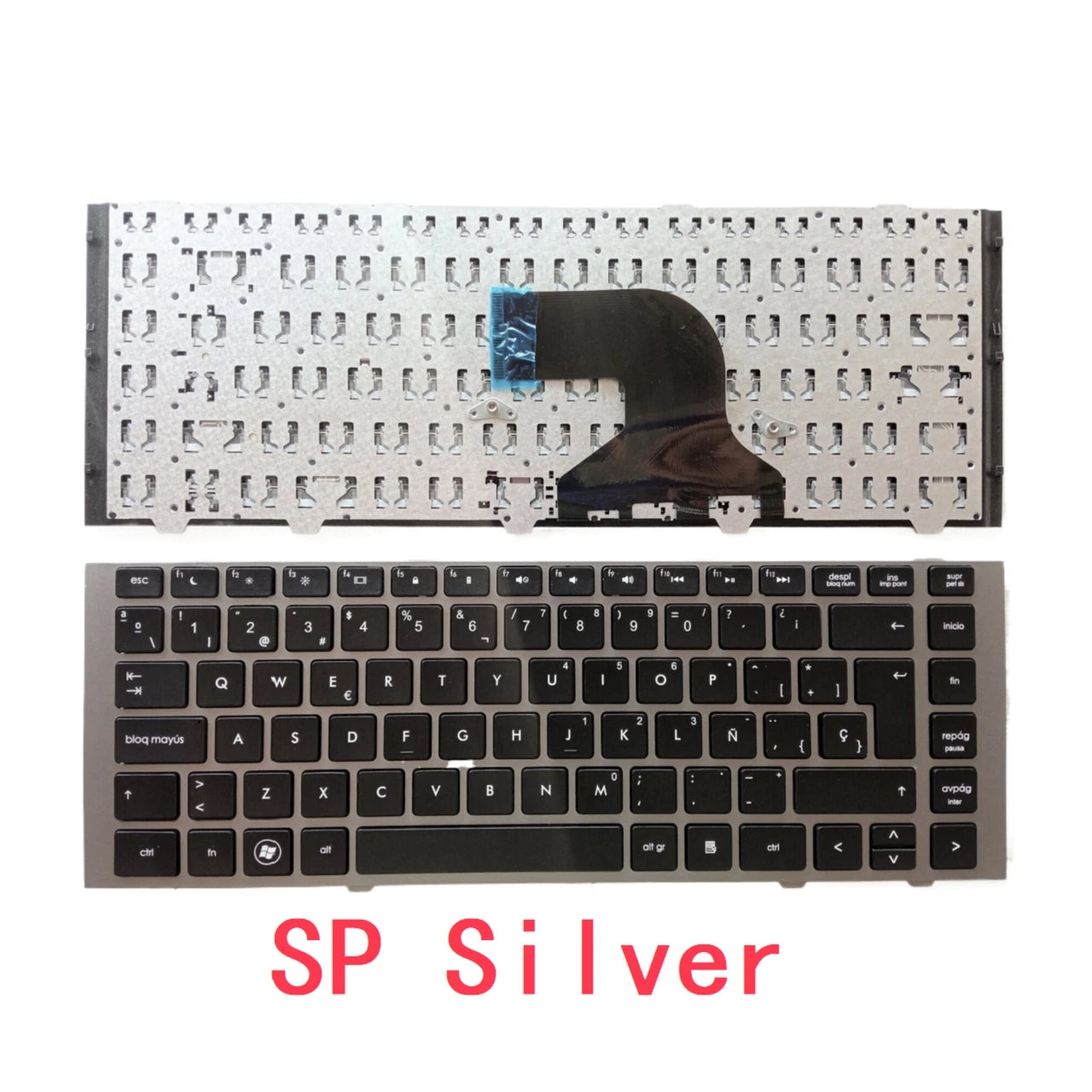 New US Spanish Laptop Keyboard For HP ProBook 4440S 4441S 4445S 4446S Notebook PC Replacement  HP laptop repair parts