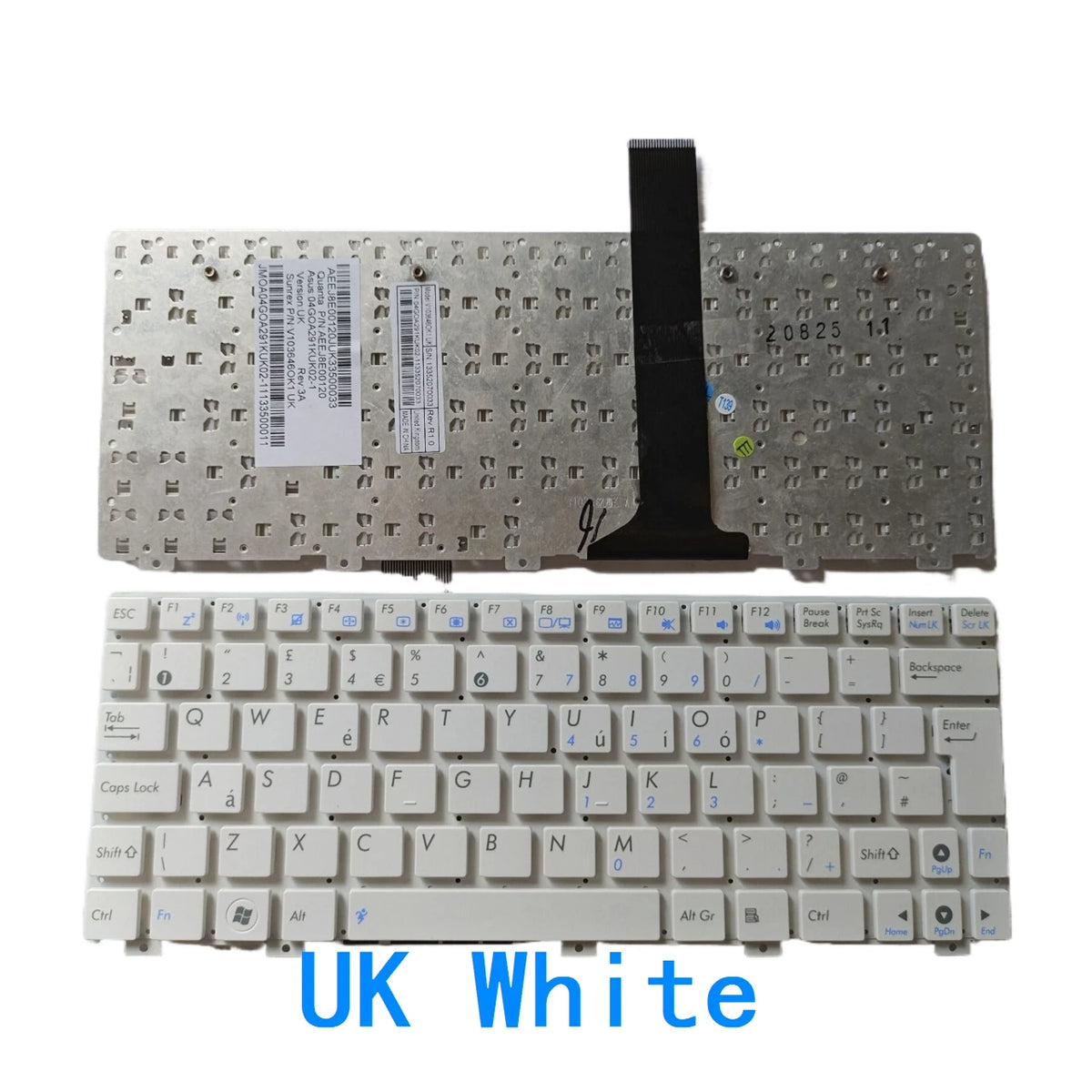 US RU SP UK BR Keyboard For ASUS Eee PC 1025 1025C 1015 1015P 1015PE 1015B X101H X101CH 1015PX 1015BX 1015CX 1011PX ASUS laptop repair parts