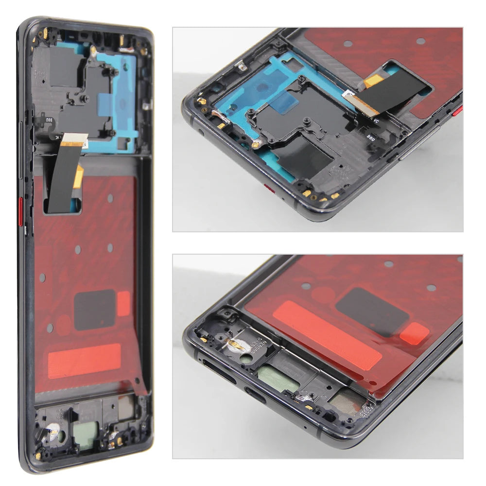 tft Display Screen with Frame for Huawei Mate 20 Pro, for Huawei Mate 20 Pro LYA-L09 LYA-L29 Lcd Display Touch Screen Assembly HUAWEI phone repair parts