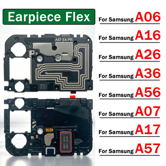 Front Top Earpiece Earphone Ear Speaker Sound Receiver For Samsung A06 A16 A26 A56 A07 A17 A37 4G 5G Samsung phone repair parts