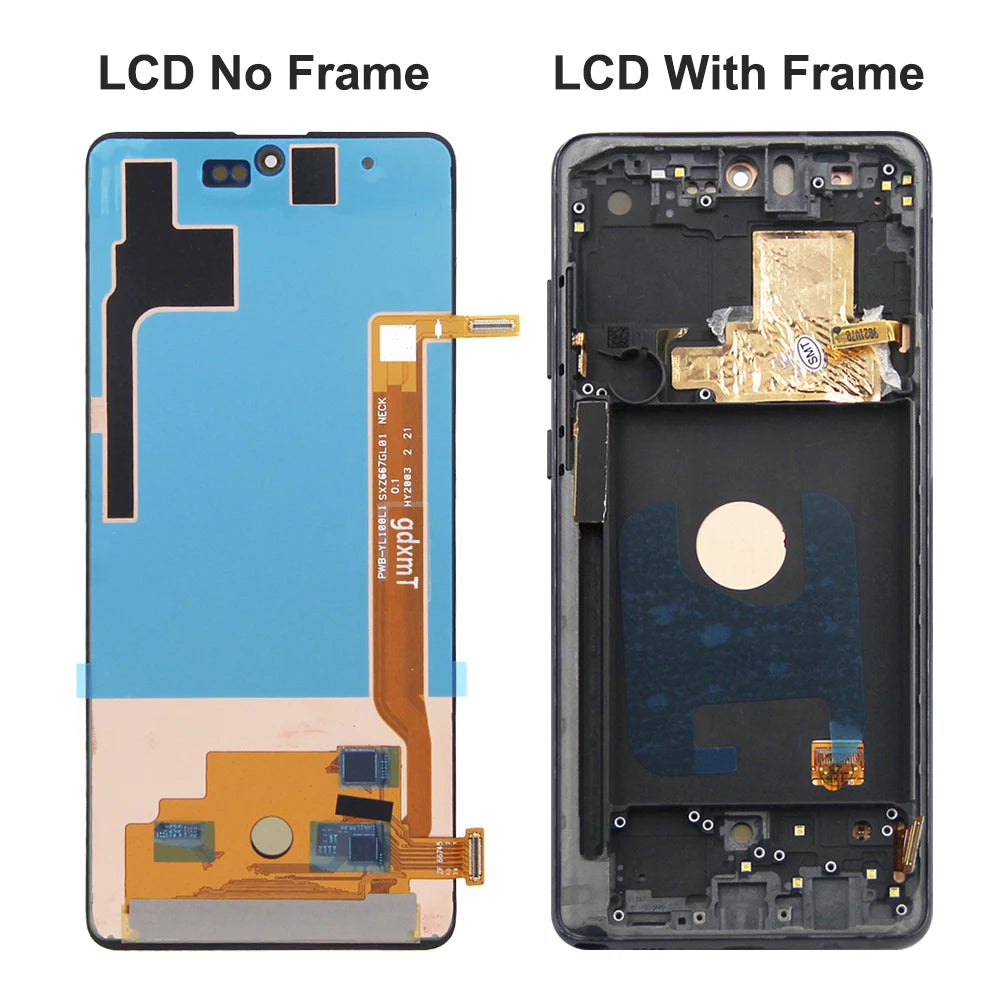 Display Screen for Samsung Galaxy Note 10 Lite Lcd Display With Touch Screen Digitizer Parts For Samsung N770 N770F/DS N770F/DSM Samsung phone repair parts