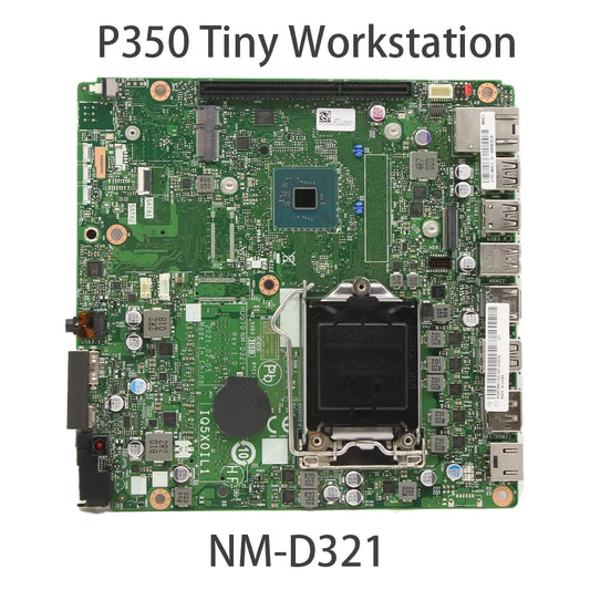 Laptop Motherboard For Lenovo ThinkStation P350 Tiny Workstation Q570 IQ5X0IL1 NM-D321 With  FRU 5B20U54754 5B20U54753 Lenovo laptop repair parts