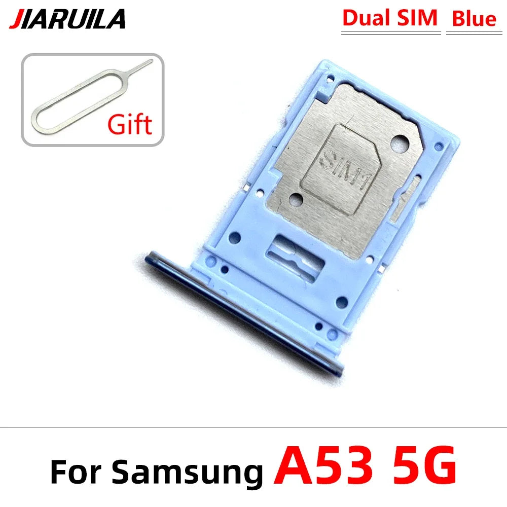 New For Samsung A23 A33 A53 A73 5G SIM Card Tray Slot Holder Replacement Parts Samsung phone repair parts