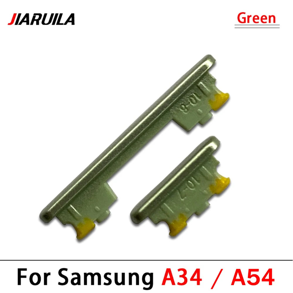 New For Samsung A14 A24 A34 A54 4G 5G Side Key Power and Volume Buttons Button Replacement Parts Samsung phone repair parts