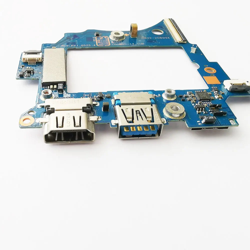 For Samsung Galaxy Book Flex2 NP930QCA Laptop micro SD Card Reader HDMI-Compatible USB Jack Port Board BA92-20899A BA41-02828A Samsung laptop repair parts