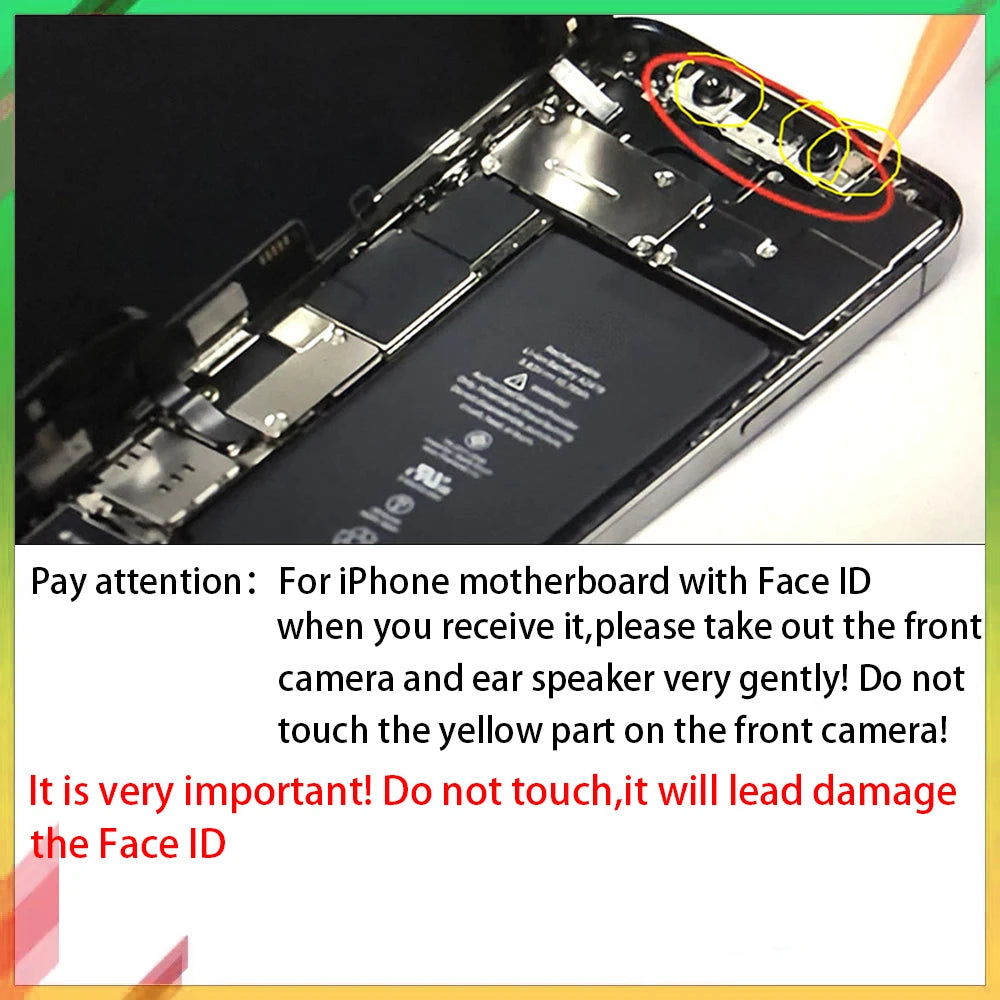 Fully Tested Authentic Motherboard For iPhone 13mini 128g/256g/512g Unlocked Mainboard With Face ID Cleaned iCloud Fast Shipping iPhone phone repair parts