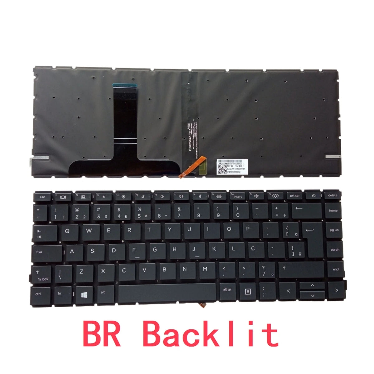 New Spanish UK Brazil Laptop Backlit Keyboard For HP ProBook 440 G8 / 445 G8 / 445R G8 / 640 G8 / 645 G8 Notebook PC Replacement  HP laptop repair parts