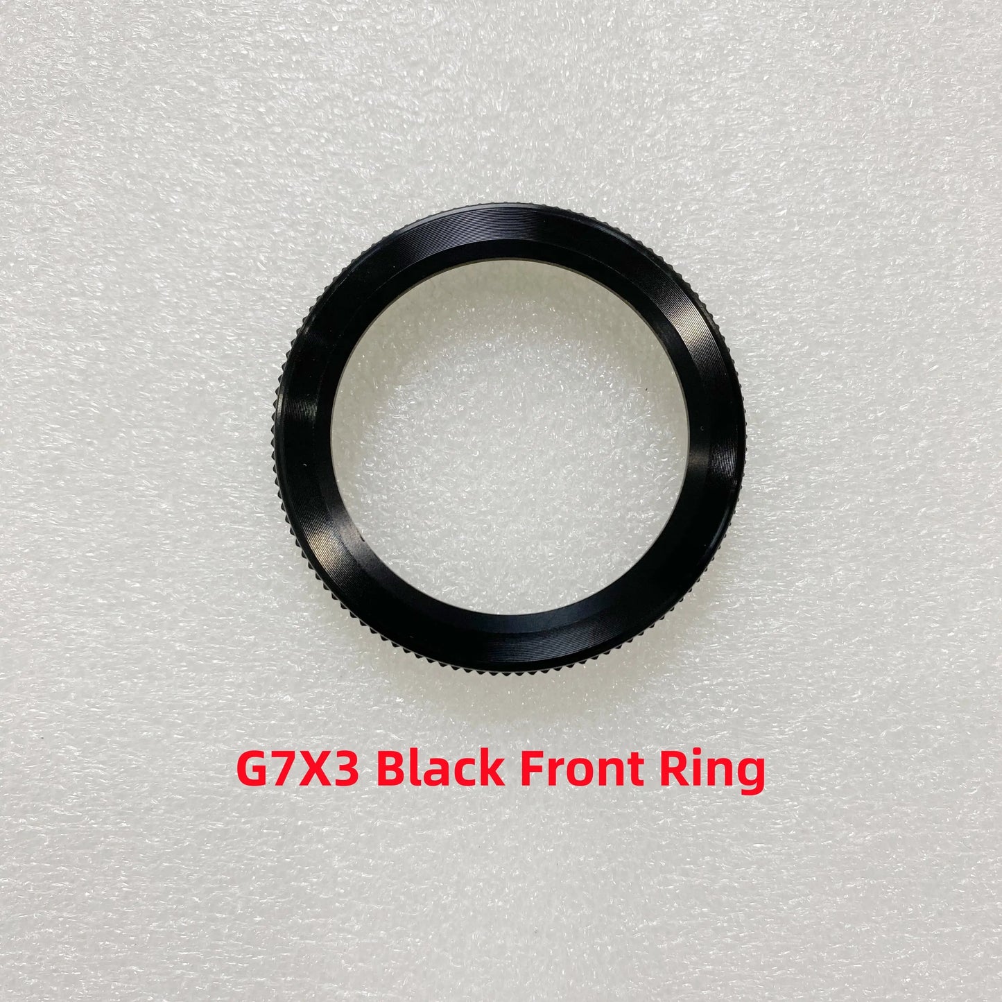 New Black G7Xiii Lens Front Ring for Canon G7X3 G7X Mark III Front Cover Shell Ring Replacement Parts  Digital Camera repair parts