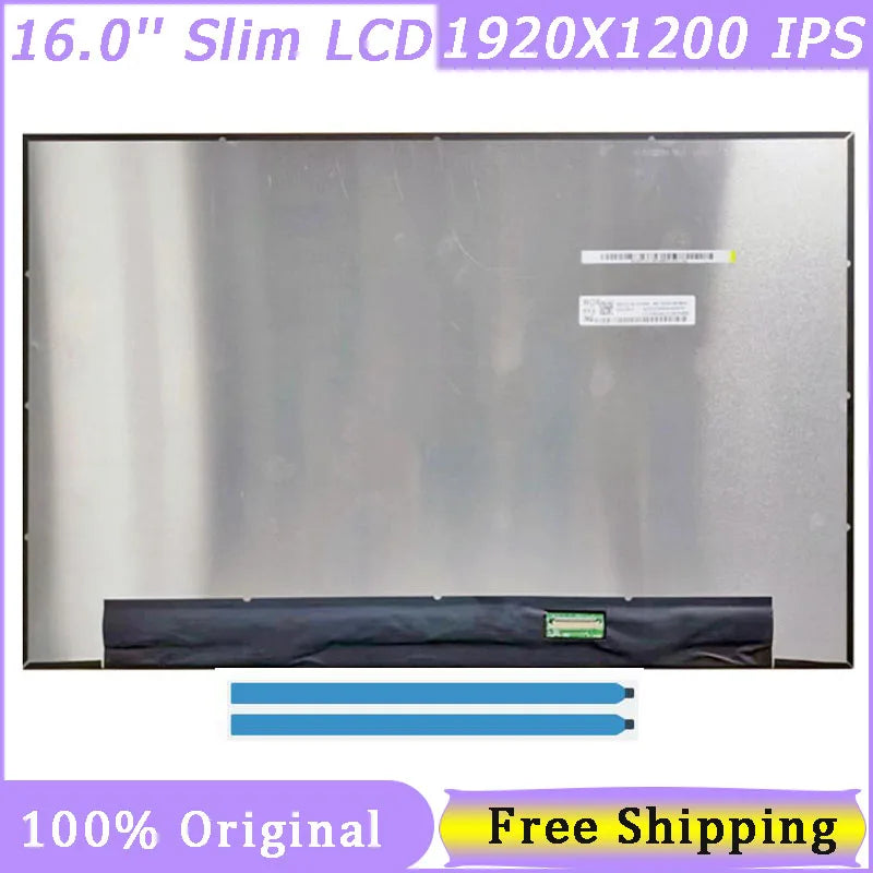 16.0 Slim 30 Pin Laptop Screen NE160WUM-N61 NE160WUM-N62 NE160WUM-N63 NE160WUM-N64 1920*1200 FHD IPS