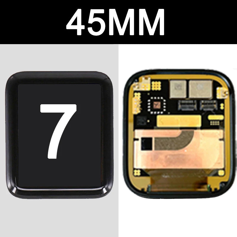 OLED for Apple Watch Series 1 2 3 4 5 6 SE 7 LCD Touch Screen Display Digitizer Assembly iWatch Substitution 38/42/40/44/41/45mm iWatch repair parts