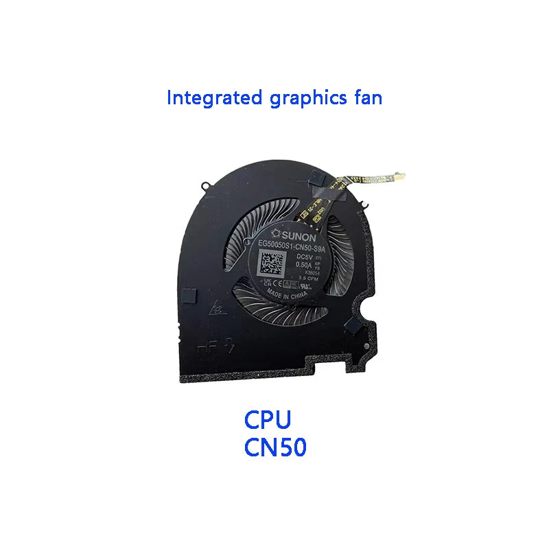 New Original Laptop CPU GPU Cooling Fan For DELL XPS 14 9440 0256J1 091DY0 Dell laptop repair parts