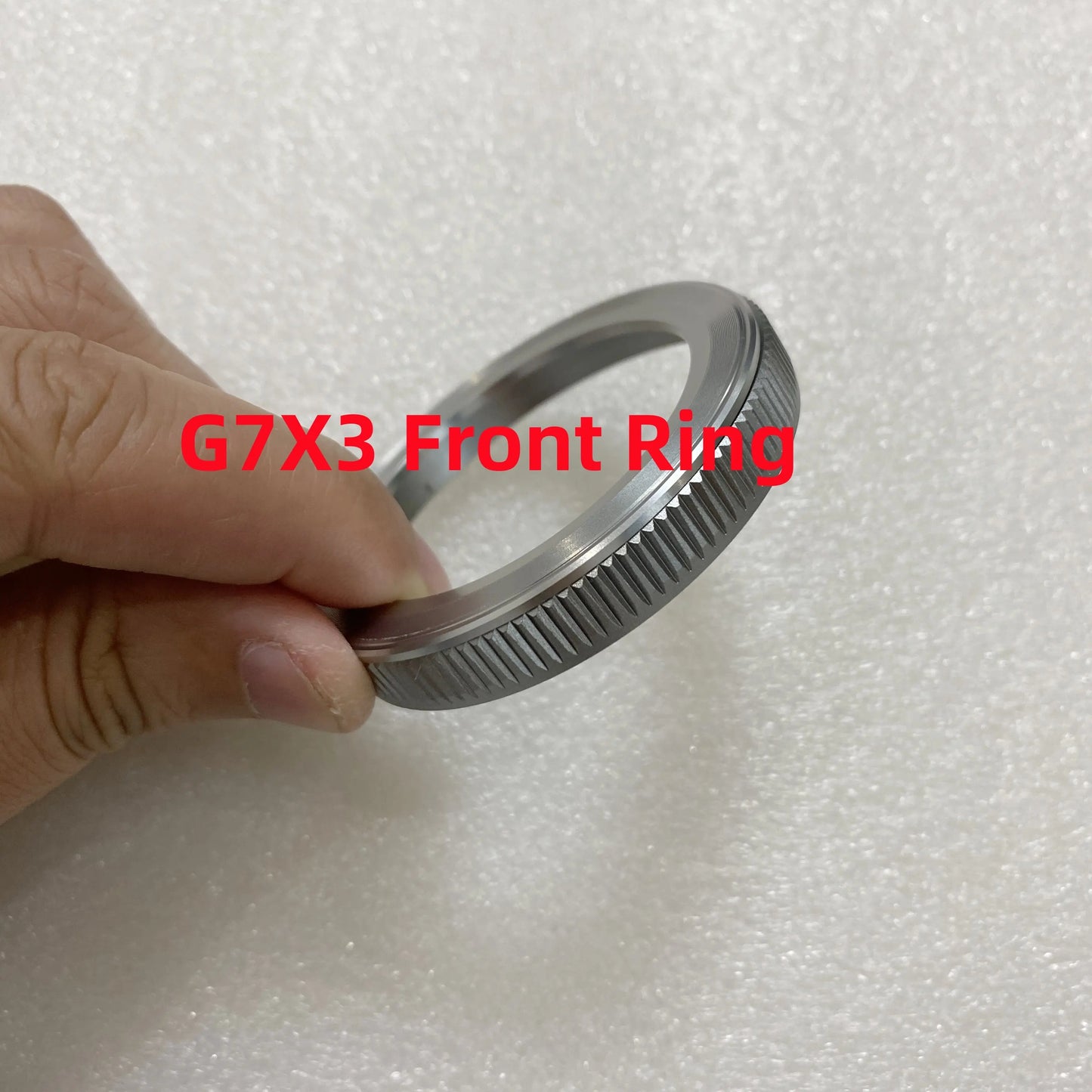 New Silver G7Xiii Lens Front Ring for Canon G7X3 G7X Mark III Front Cover Shell Ring Replacement Parts  Digital Camera repair parts