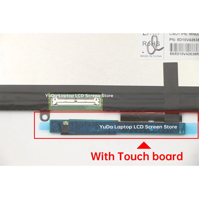 13.3" Laptop LCD Touch Screen For Lenovo ThinkBook 13s G2 ITL Type 20V9 Display Digitizer + Frame Assembly Replacement 2560x1600 Lenovo laptop repair parts