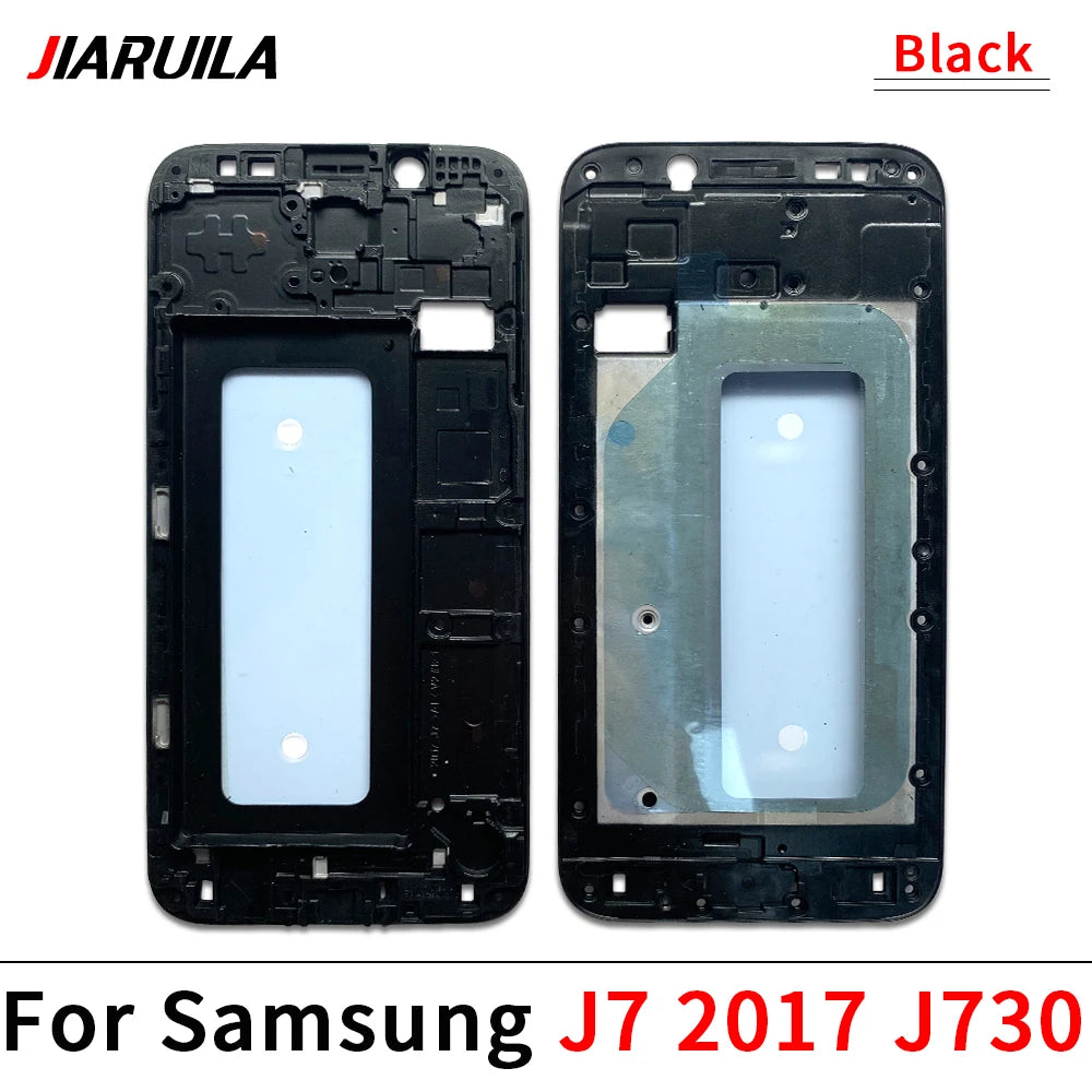Middle Frame Front Bezel Cover Chassis Housing Back Plate LCD Holder For Samsung J4 J5 J6 J7 Prime Plus Core 2017 J530 J730 J610 Samsung phone repair parts