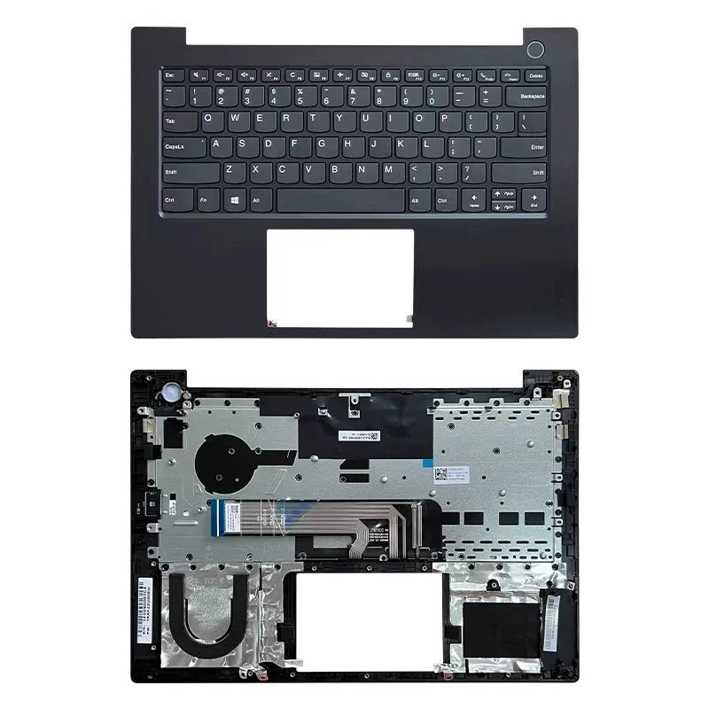 Upper case keyboard for Lenovo K4e-IML E4-IIL V340-14IML hinge topcase palmrest C shell keyboard cover bezel frame shell Lenovo laptop repair parts