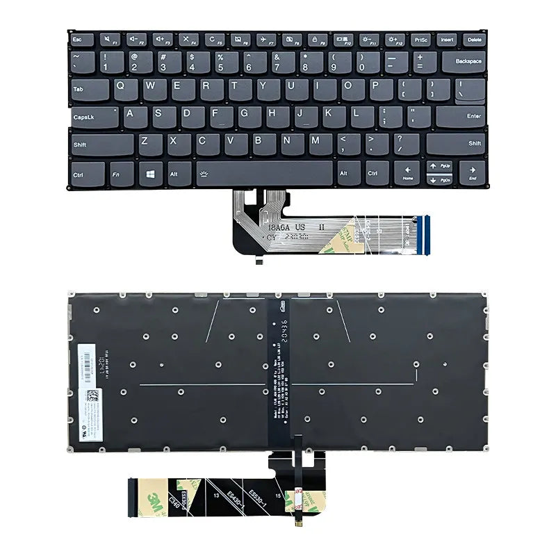 Upper case keyboard for Lenovo ThinkBook 14IIL K4e-IML E4-IIL V340-14 V6-14IIL c shell cover topcase palmrest keyboard Lenovo laptop repair parts