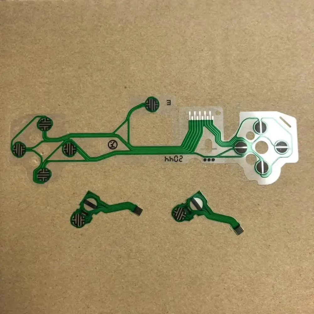 50pcs/lot Original for Ps5 Game Pad Controller Button Conductive Film Flex Cable Ribbon 1.0 or 2.0 Version Game console repair parts