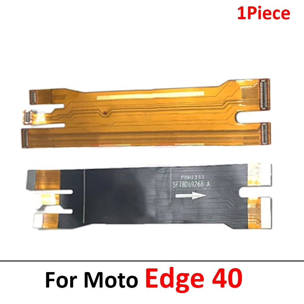 For Motorola Moto Edge 20 30 40 X30 Pro Neo Fusion Lite Ultra Plus Sim Card Reader Holder Connector Main Mainboard Flex Cable Motorola phone repair parts