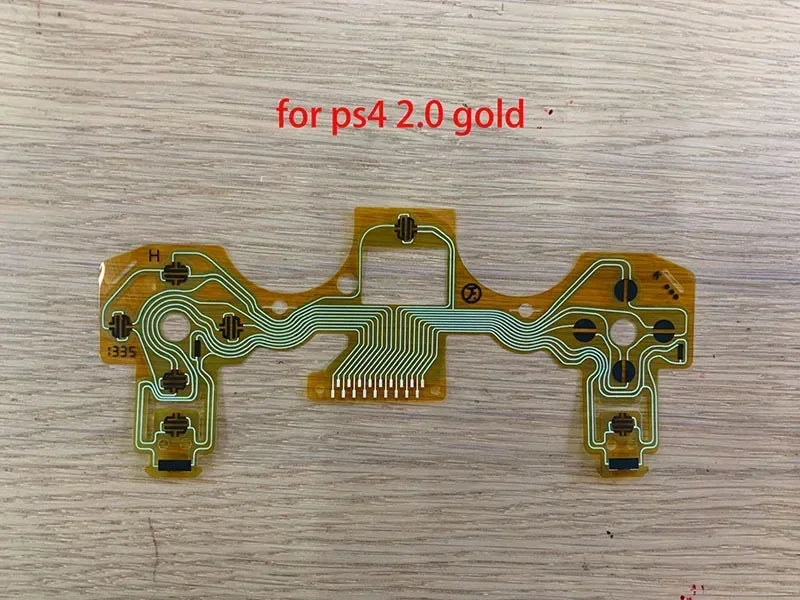 20PCS for PS4 Pro Slim JDM JDS 001/011/020/030/040/050/055 Controller Conductive Film Keypad Flex Cable Ribbon  Game console repair parts