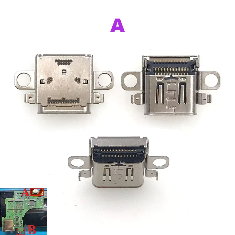 Replacement For Nintendo Switch 2 NS2 Type-C Charging Port Power Cable Fan Antenna ZL ZR Ribbon Cable Joystick Earphone Jack Game console repair parts