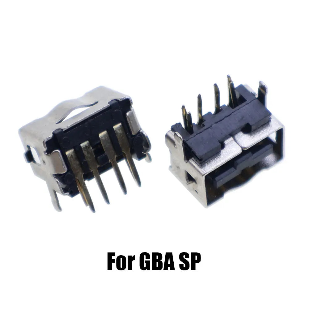 2pcs For NDS NDSL NDSi XL Power Socket Charging Port For GBA GBASP Link Connector For Switch / Lite / Oled / Pro NS Console Game console repair parts