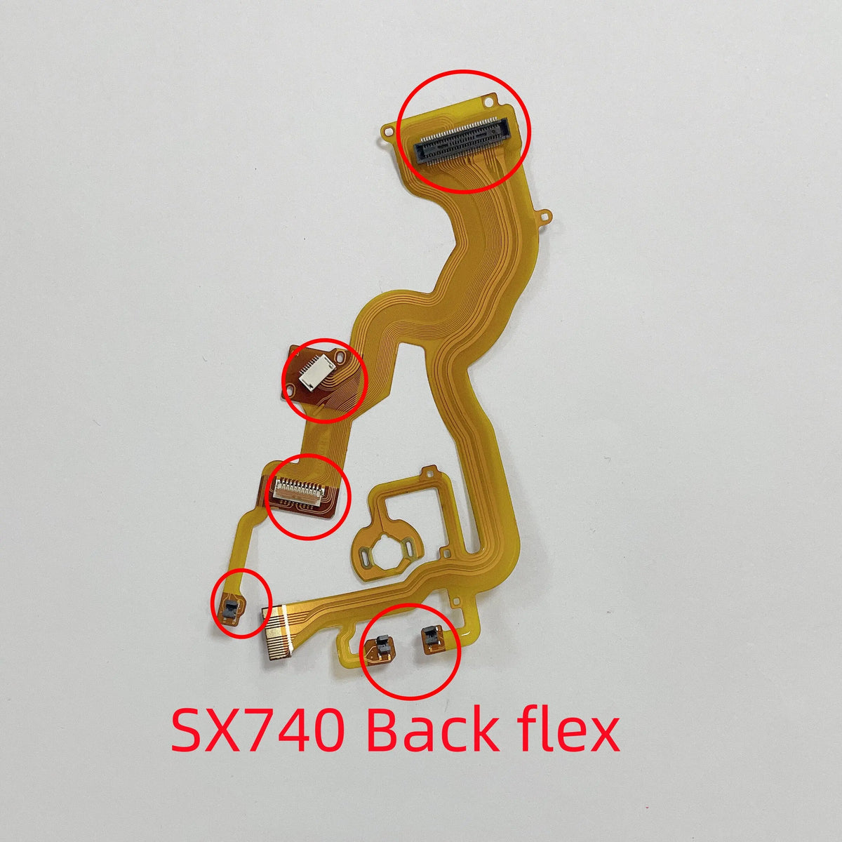 New SX740 Camera Lens Back Flex Cable With Sensor for Canon SX740 Lens Rear Cable Digital Camera repair parts