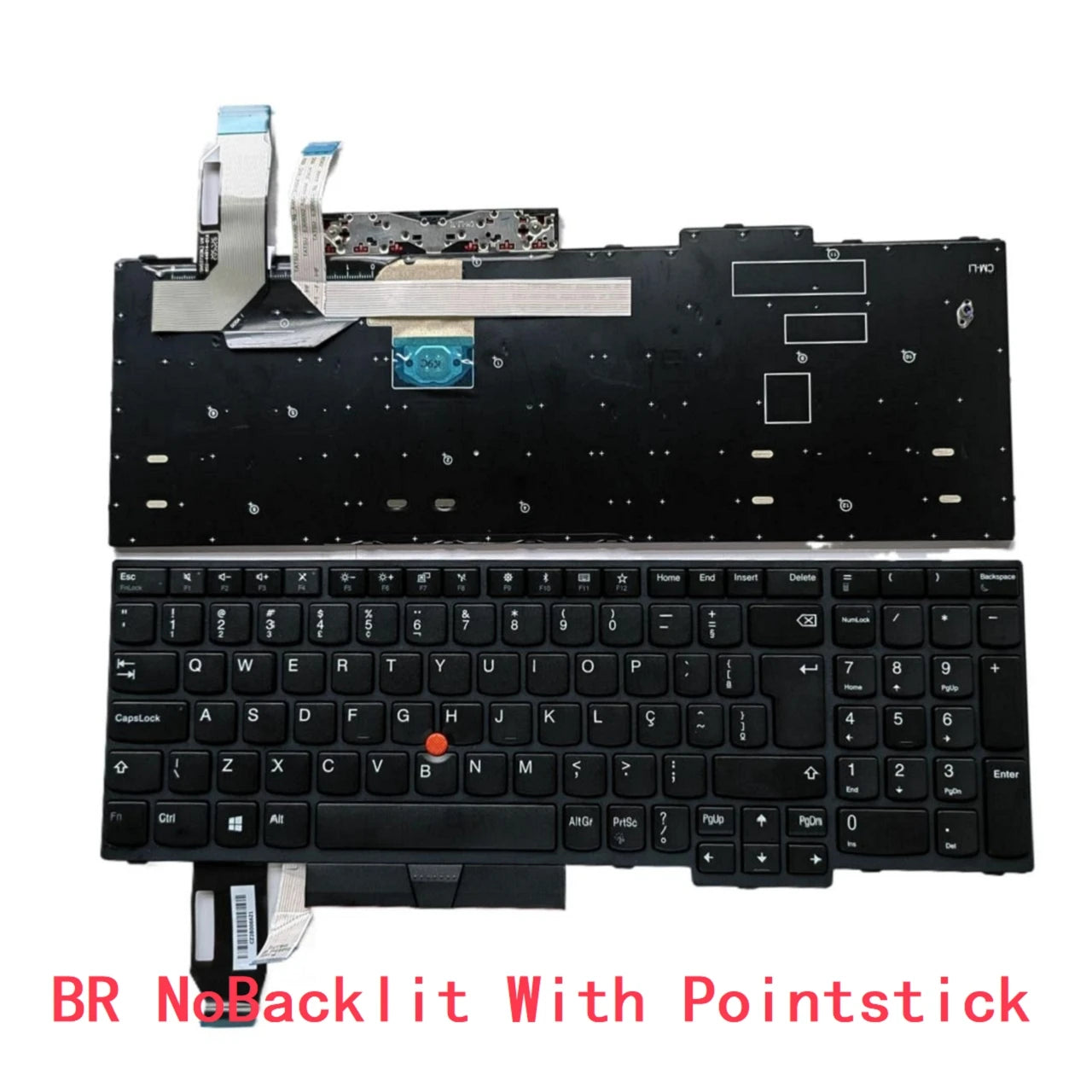 New US Russian Spanish Latin Arab Brazil Backlit Keyboard For Lenovo Thinkpad E580 E585 E590 E595 T590 L580 L590 P52 P72 P53 P73 Lenovo laptop repair parts