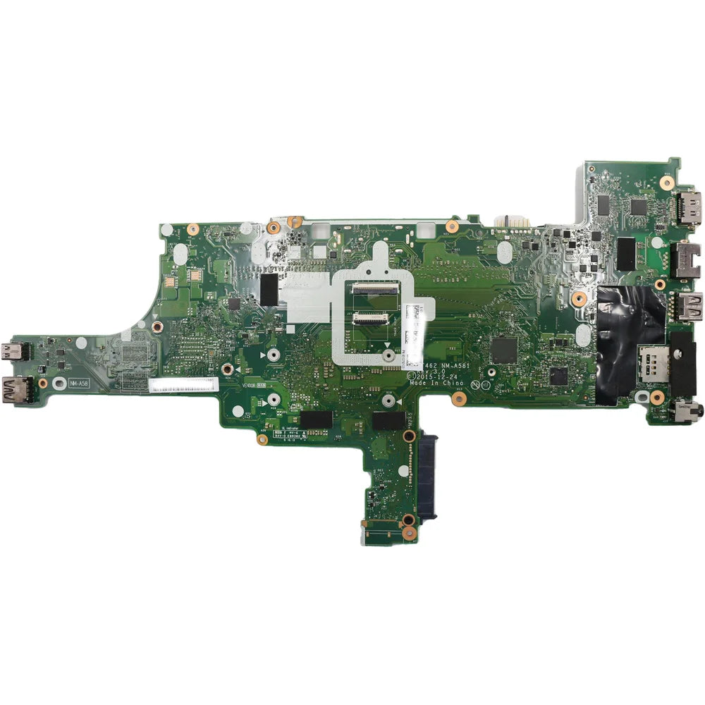 Laptop Motherboard for Lenovo Thinkpad T460 UMA NM-A581 DDR3 With CPU I3-6100U I5 6300U I7 6600U FRU 01AW320 01AW336 01AW344 Lenovo laptop repair parts