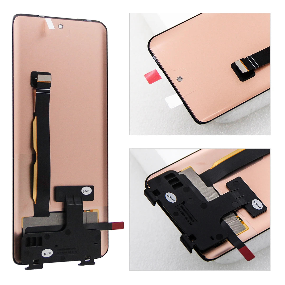 6.55''AMOLED For Motorola Edge 40 Neo XT2307-1 LCD Touch Screen with fingerprint Display For Moto Edge40 XT2303-2 Display Motorola phone repair parts