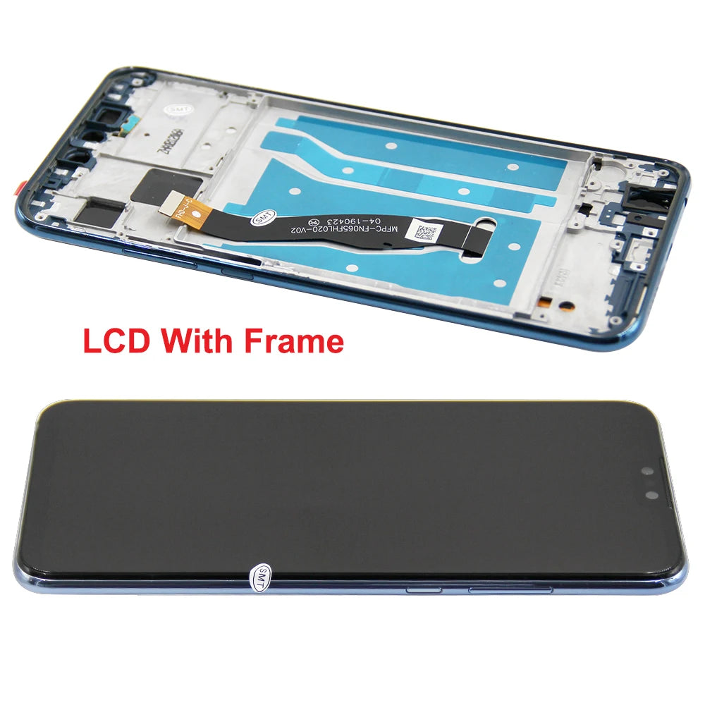 6.5" Screen Assembly for Huawei Y9 2019 JKM-LX1 LX2 LX3 Lcd Display Digital Touch Screen with Frame for Huawei Y9 2019 Assembly HUAWEI phone repair parts